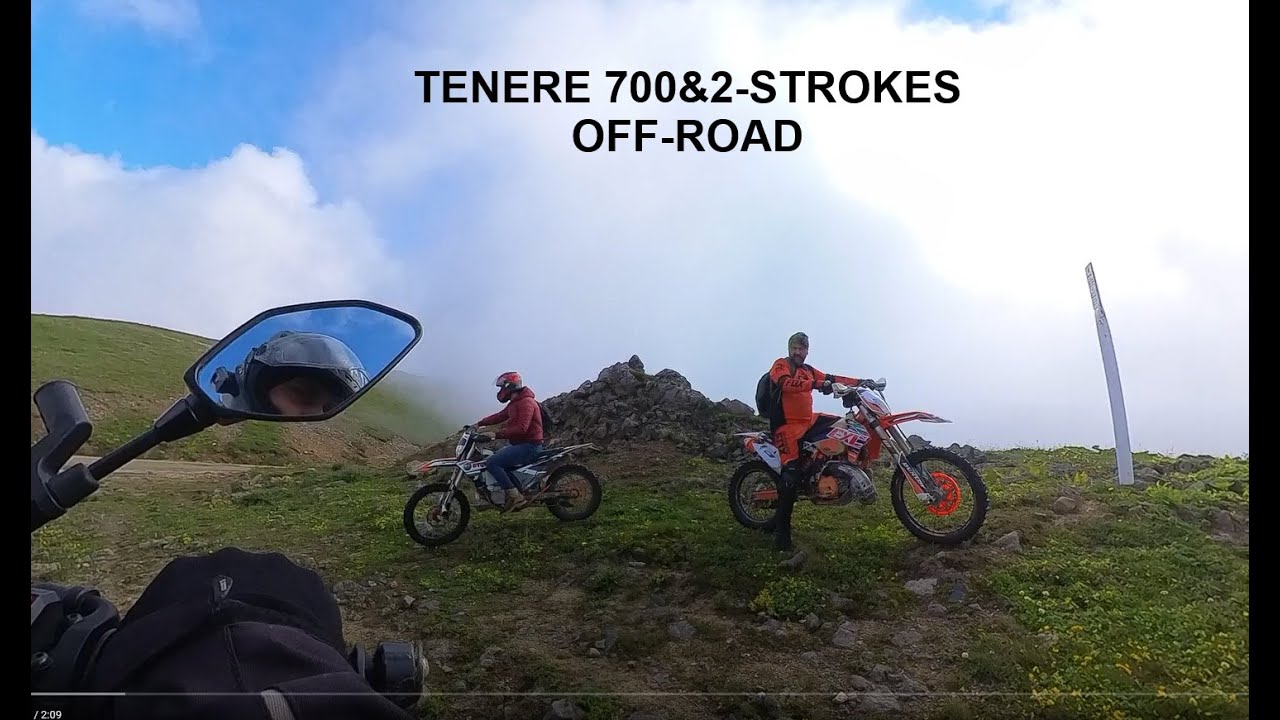 YAMAHA TENERE 700 OFF-ROAD WİTH 2-STROKES