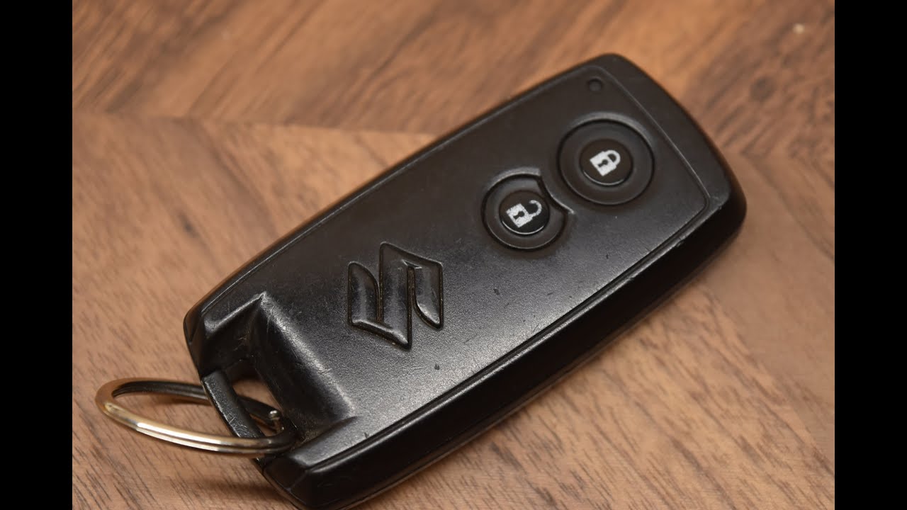 Suzuki Swift / Escudo key fob battery replacement - EASY DIY
