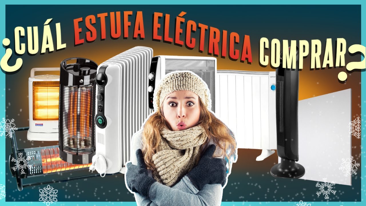 TOP Mejores ESTUFAS ELÉCTRICAS de BAJO CONSUMO 🥶🥇 | ¿Cuál es el mejor calefactor eléctrico ?