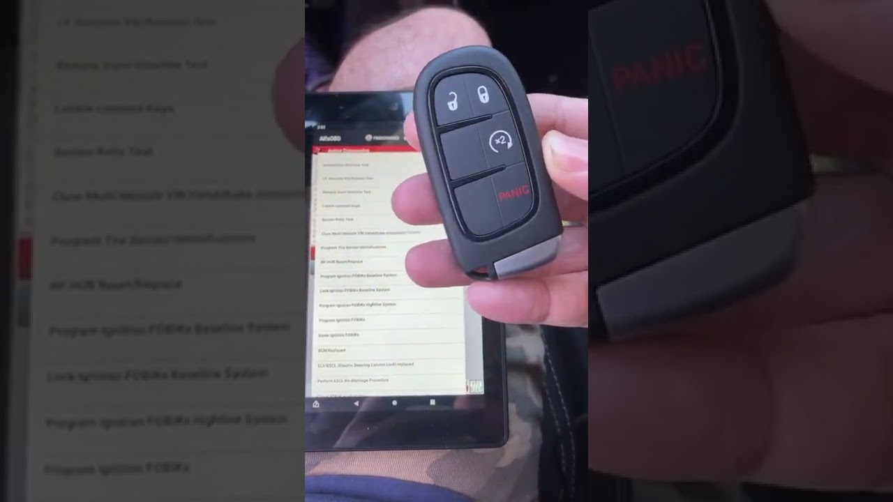 4th Gen Ram New Fob Programming (Push Button/Highline System)