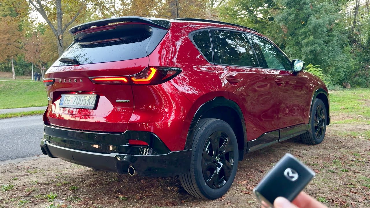 New MAZDA CX-5 2026 (EUROPE) - EVENING POV test drive (cool AMBIENT lights)