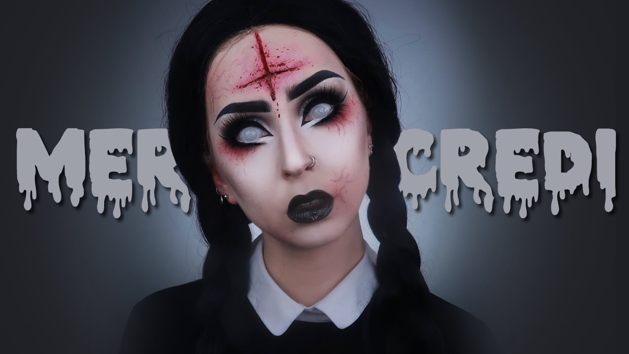 Mercredi Addams Possédée | Maquillage Halloween
