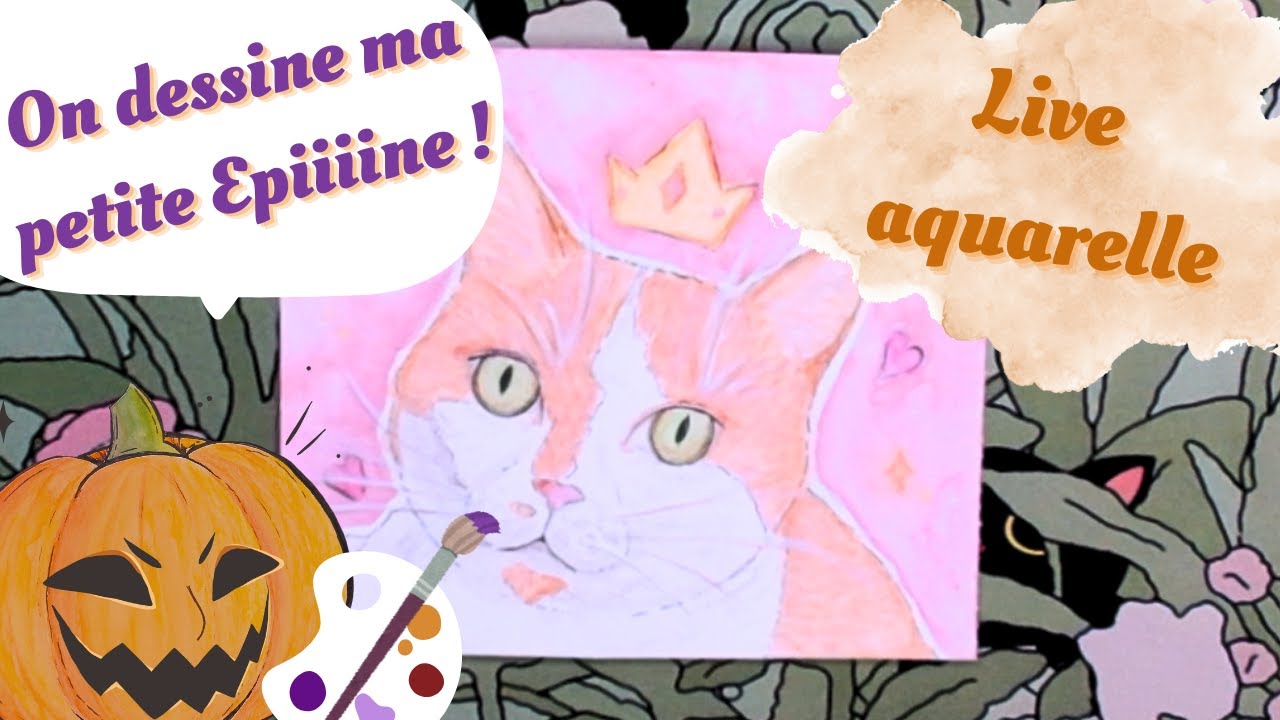 Aquarelle de mon adorable Epine !