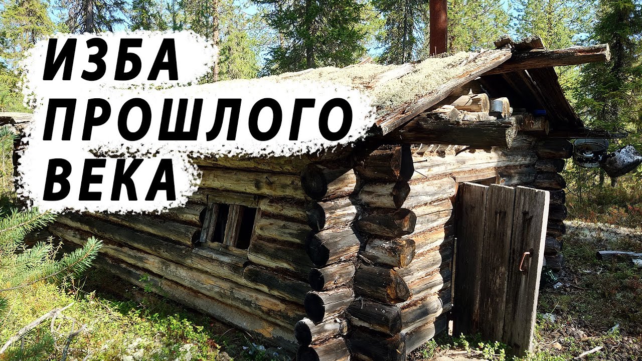 Заброшенная Избушка в Тайге / Вот Как Раньше Строили Избушки