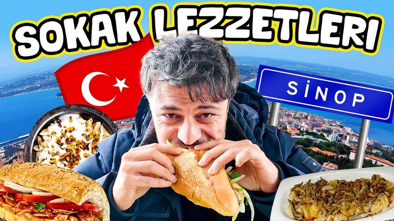 SİNOP SOKAK LEZZETLERİNİ DENEDİM !! @Emre Ünal