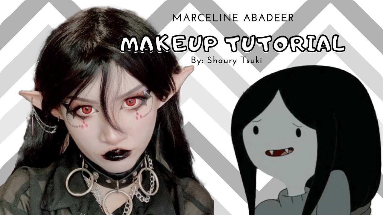 Marceline Cosplay Makeup Tutorial- Adventure Time
