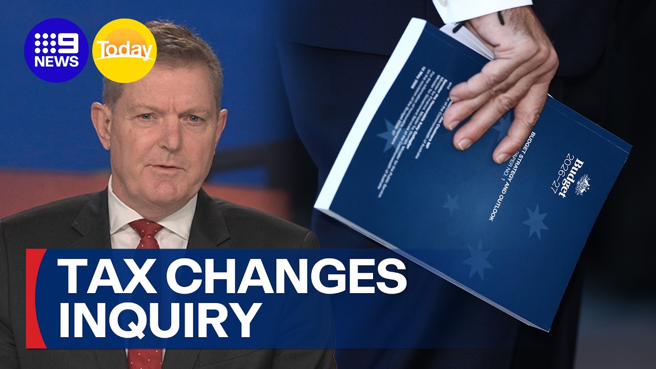Senate inquiry into Capital Gains Tax and negative gearing changes | 9 News Australia