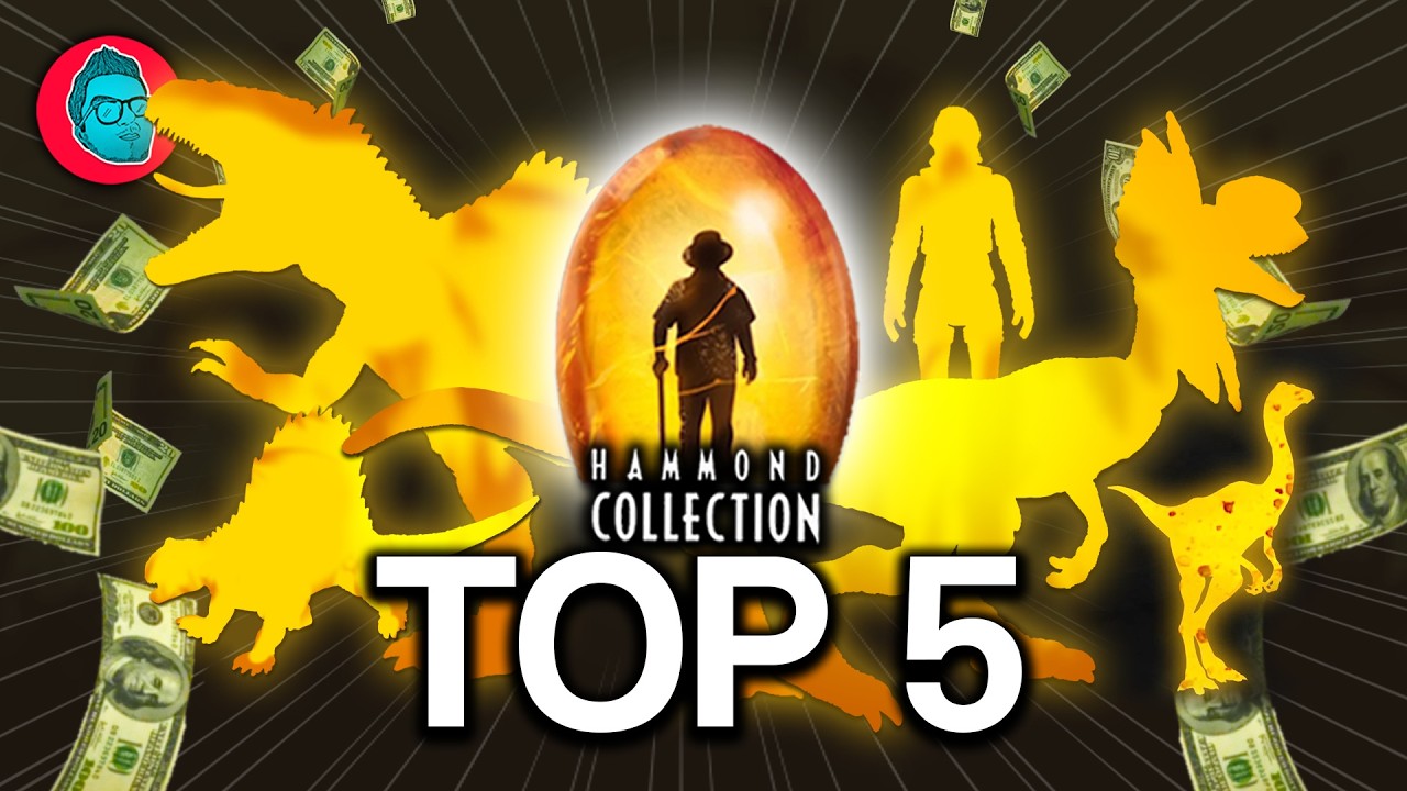 🟡 Las 5 figuras MÁS CARAS de la HAMMOND COLLECTION 💸🦖