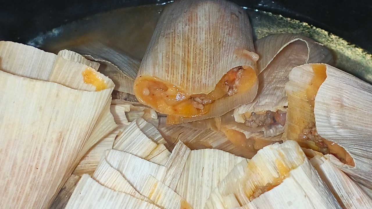 haciendo tamales 😋