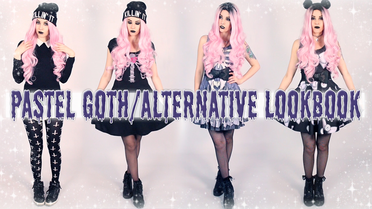 Pastel Goth/Alternative Lookbook