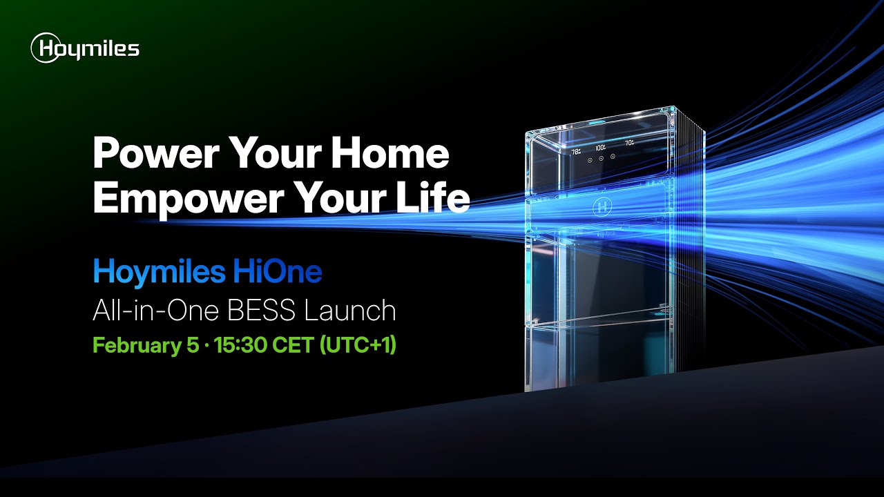 Hoymiles HiOne All-In-One BESS Launch Event