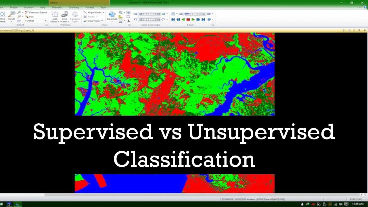 Supervised vs Unsupervised Classification | Geographical information system | Geography
