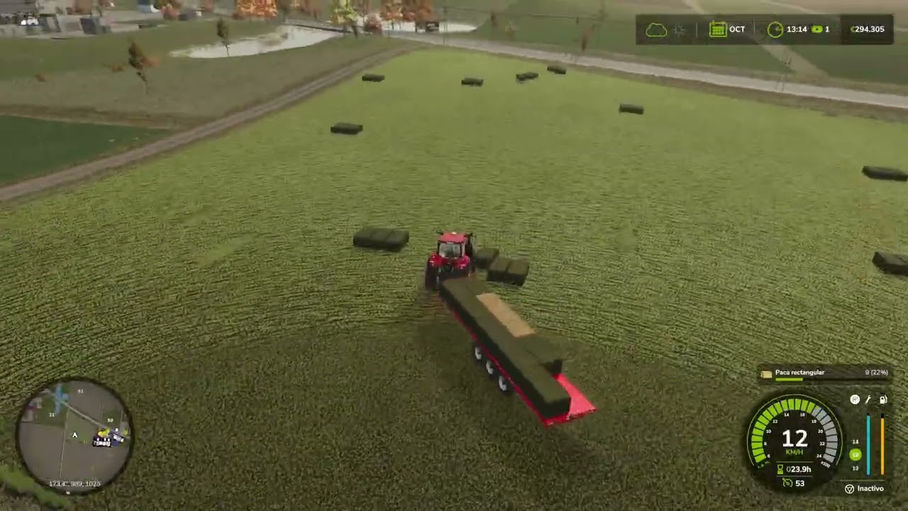 TIMELAPSE EMPACANDO / Farming Simulator 25 Zielonka [034.2]