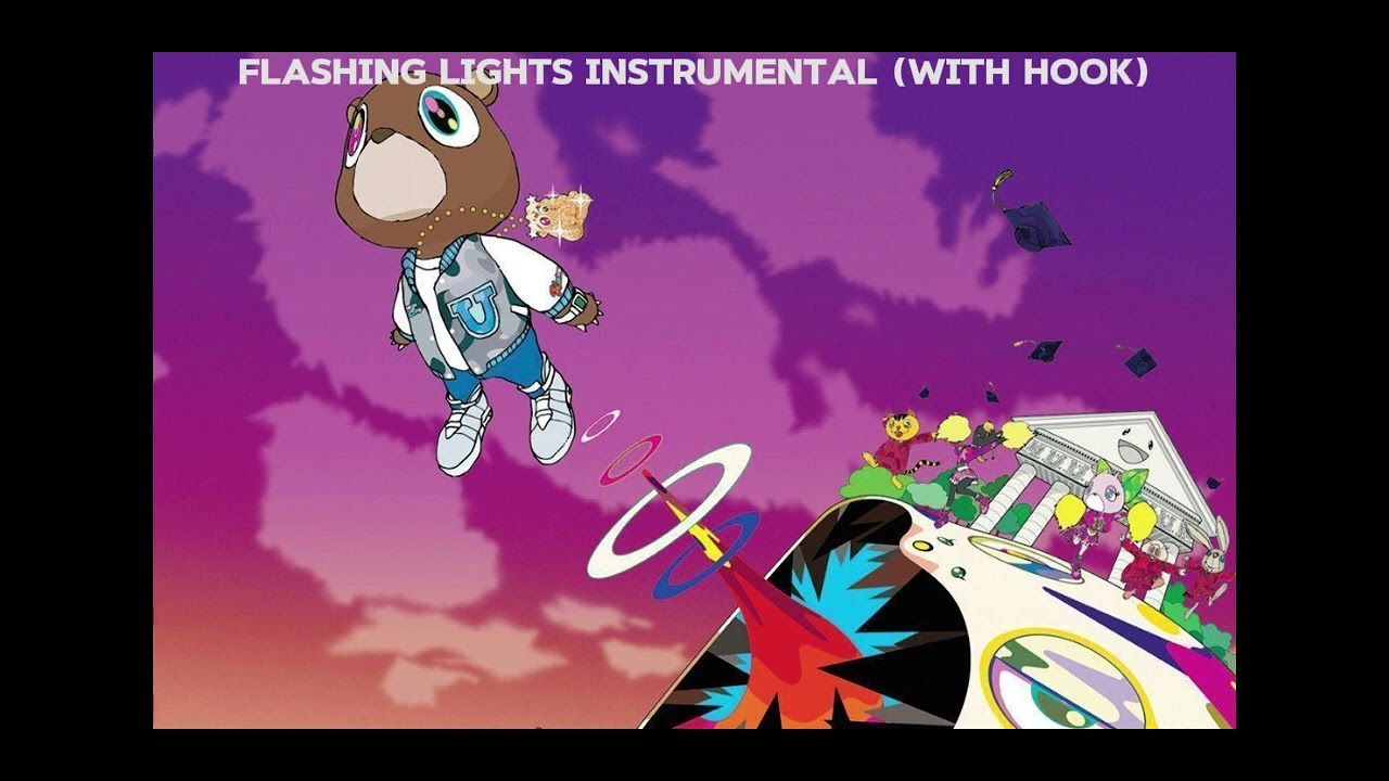 Kanye West - Flashing Lights Instrumental (with hook)