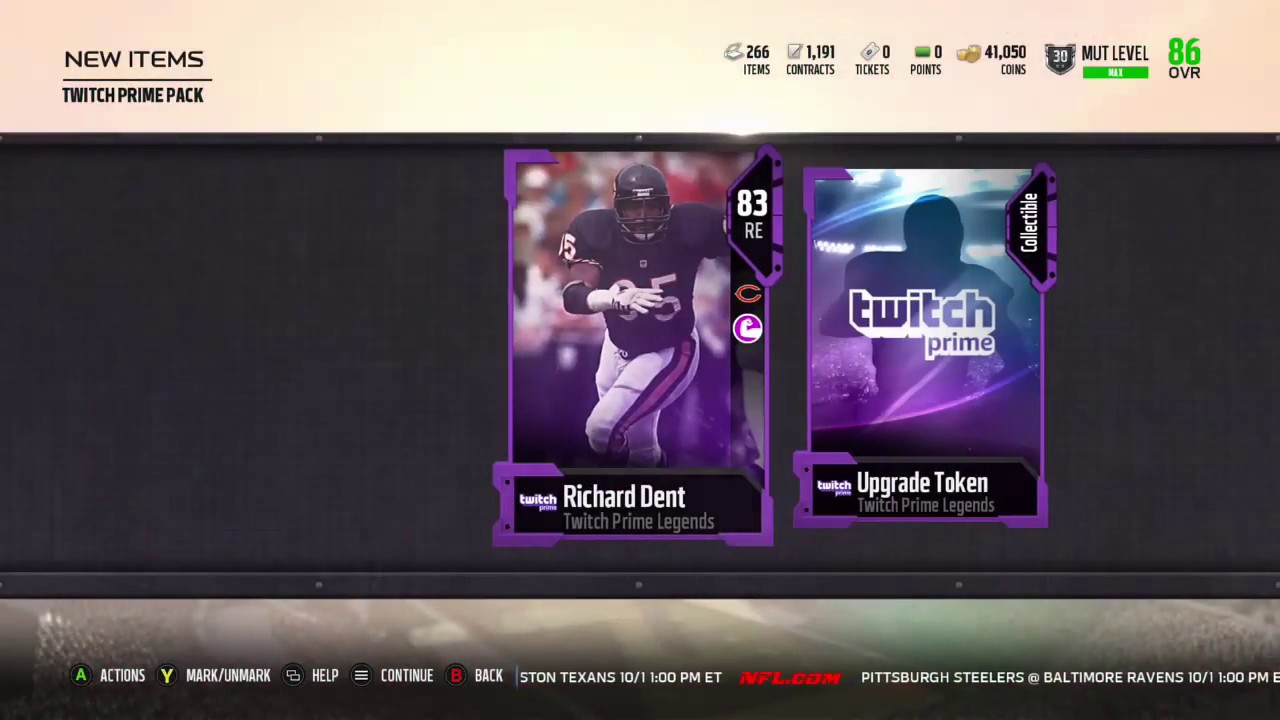 Madden 18 Ultimate Team Twitch Legend Richard Dent