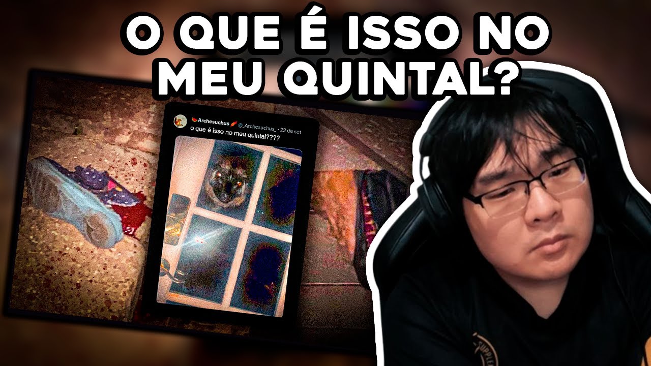 TIBA REAGINDO AO QUE É ESSA COISA NO MEU QUINTAL? (Daishikawa)