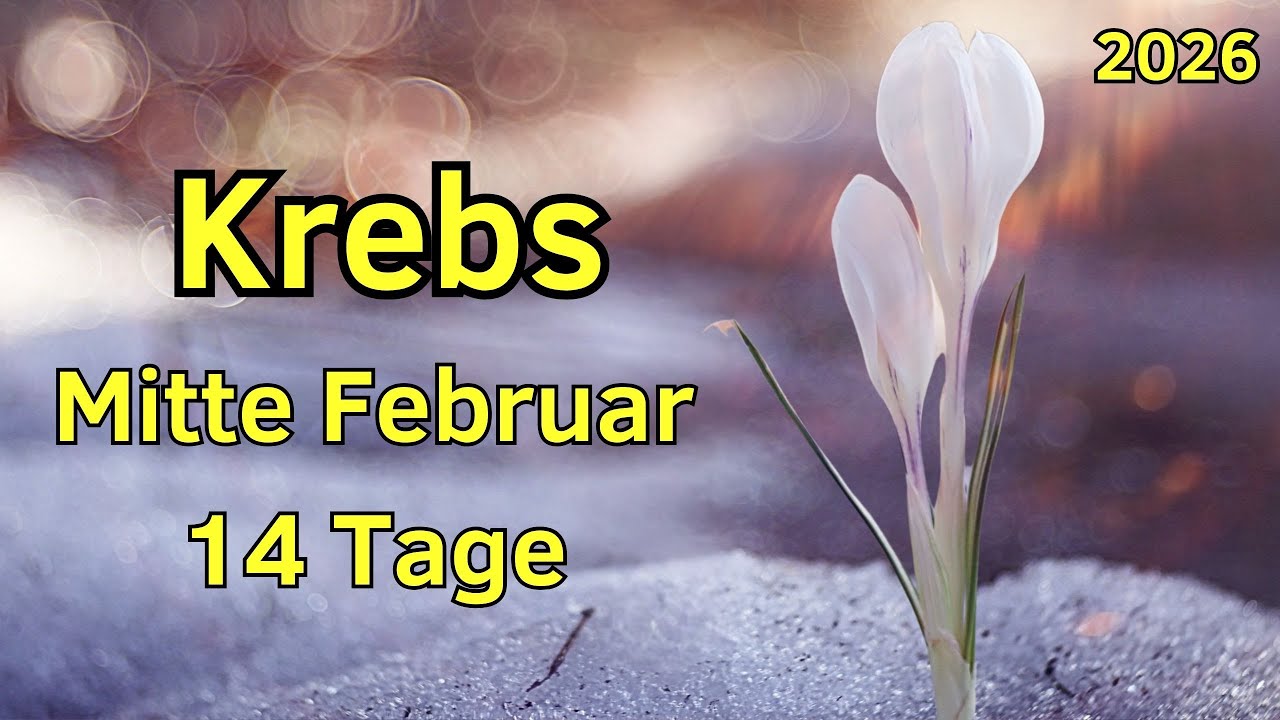 Krebs ♋️ - Mitte Februar 2026 - Was bleibt, was gehen darf – dein Fundament entscheidet ❤️❤️