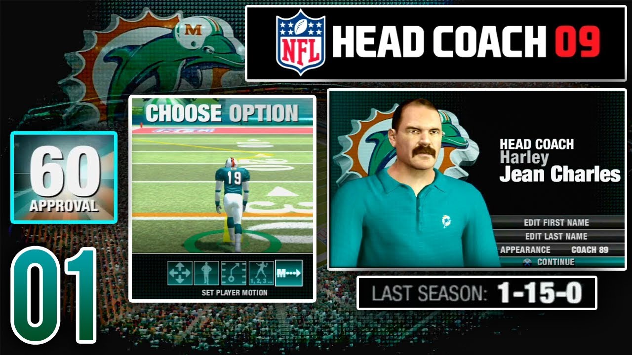 Let's Begin Our NFL Coaching Journey - NFL Head Coach 09 Career Mode | Ep.1