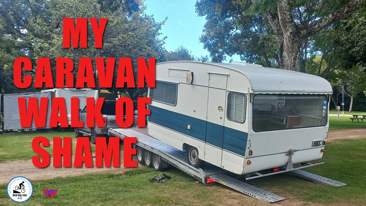 Моя история о катастрофе с фургоном Caravan во время катания в велопарке Кайтеритери.