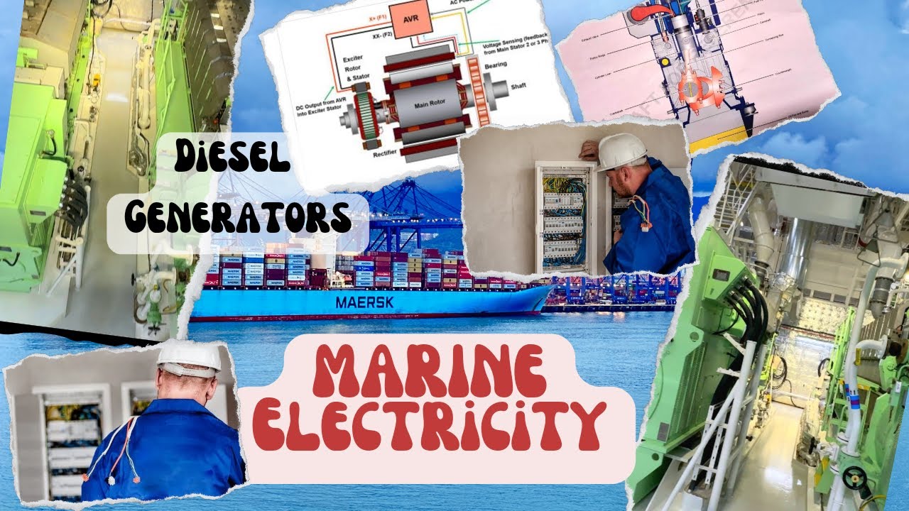 Marine Electricity Generation || Electrical power demand || yantian,Hongkong