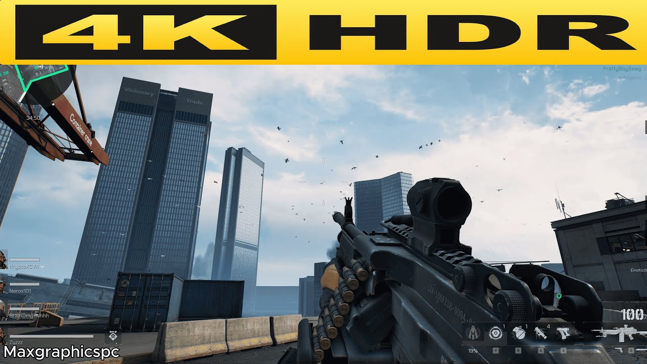 Delta Force 4K-HDR MAX GRAPHICS PC
