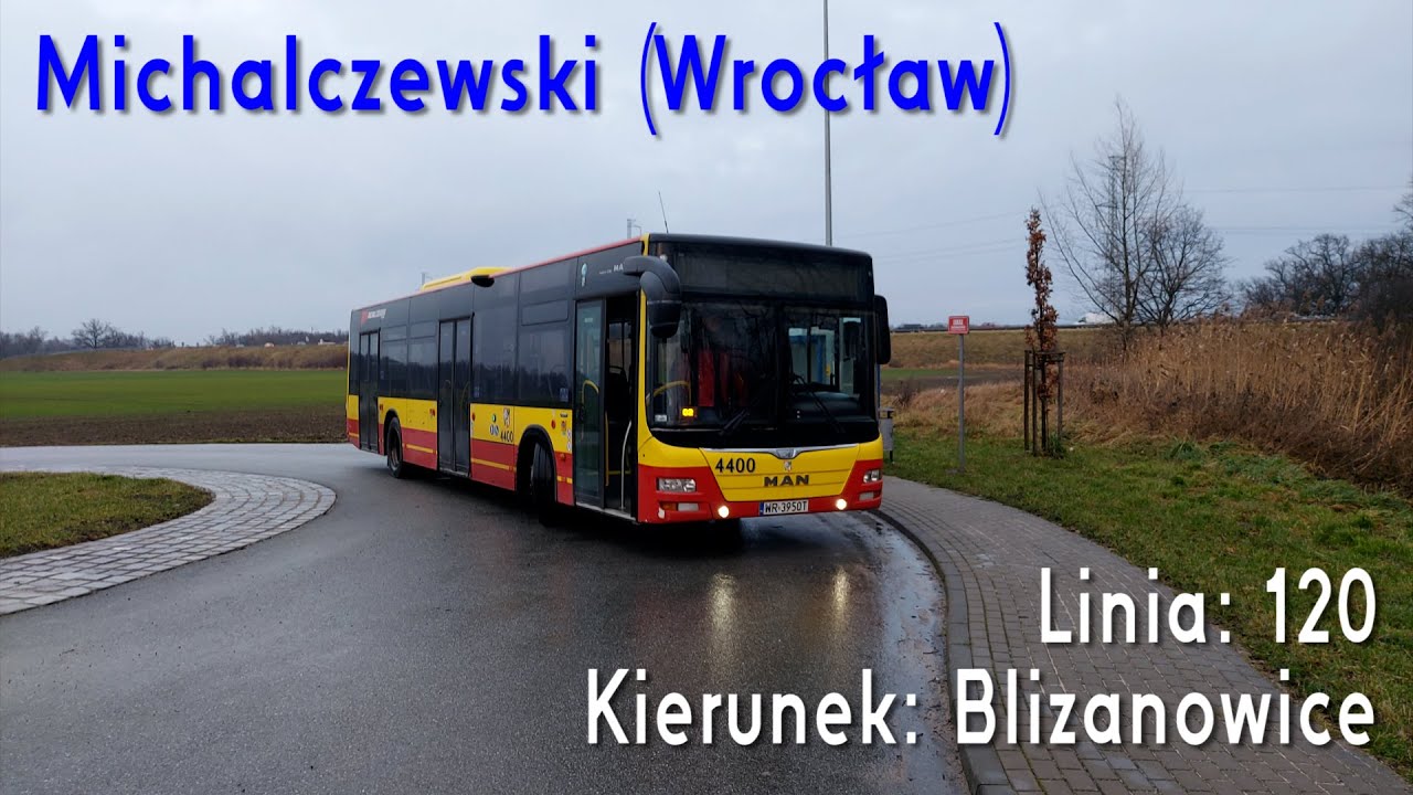 [🇵🇱PL] TIMELAPSE: Michalczewski (Wrocław) - Linia: [🚍120]