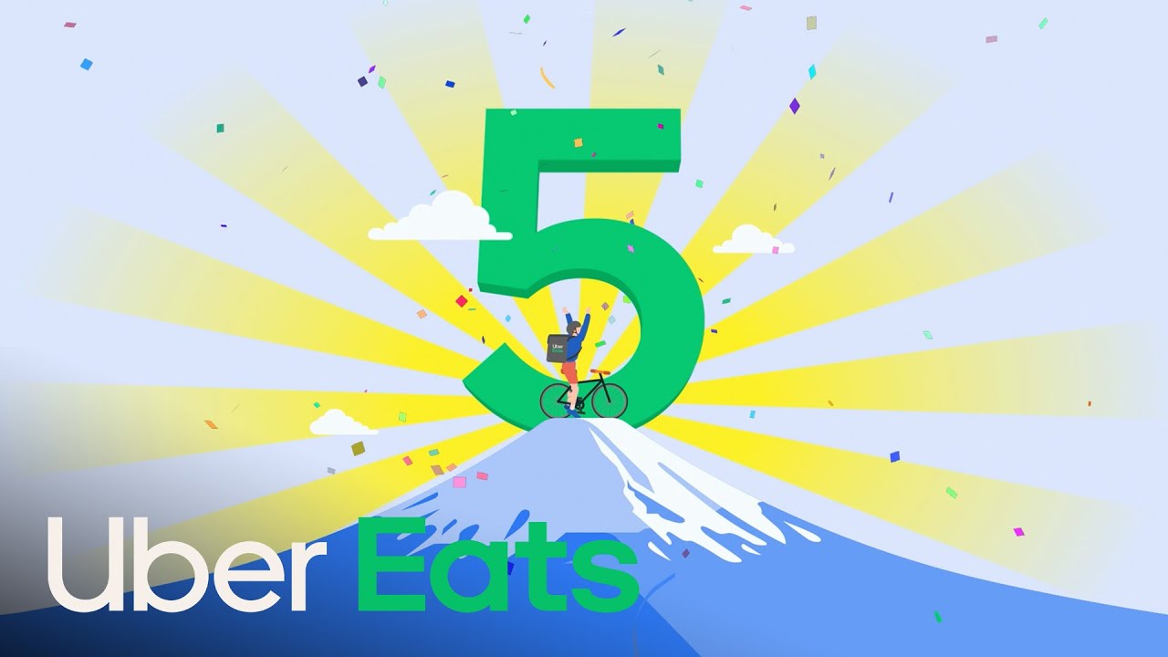 5 周年記念ムービー｜Uber Eats