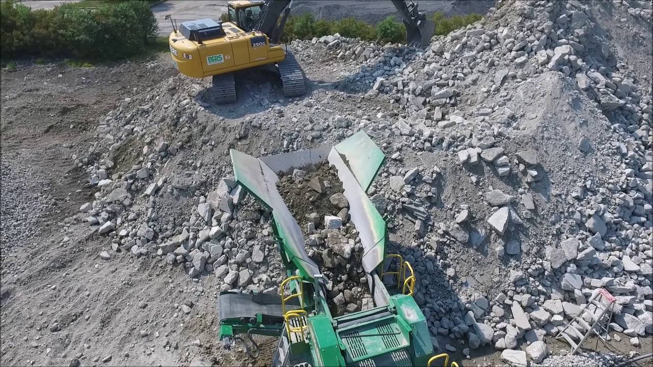 McCloskey J40 - ST80TV / Concassage de béton -  Concrete crushing