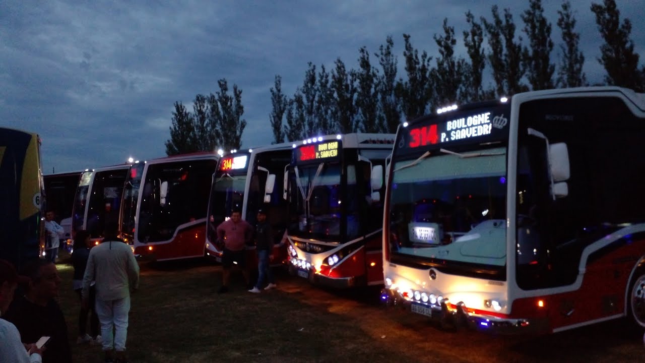 La linea 314 saliendo hacia la exposición de escobar 2025😎