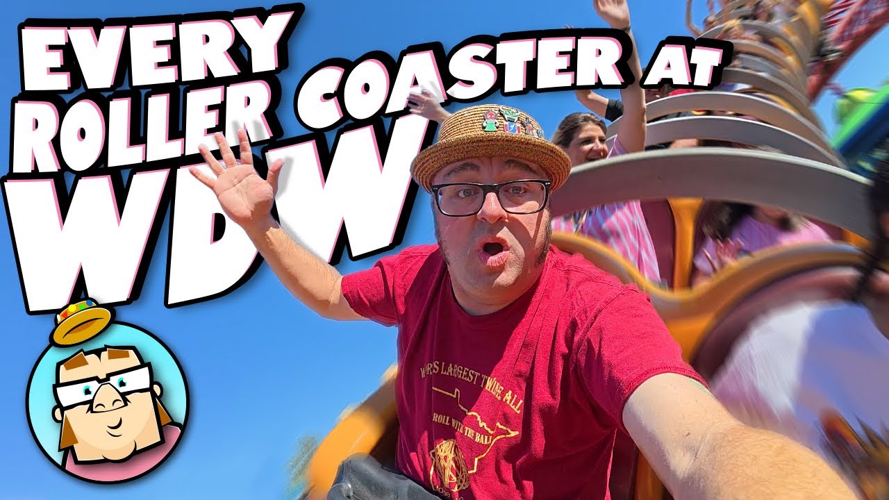 Can I Ride Every Roller Coaster at Disney World in One Day?!  Traveling all Four Parks