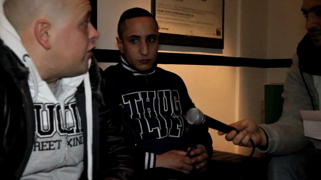 Celo und Abdi Hinterhofjargon Interview (Support TV)