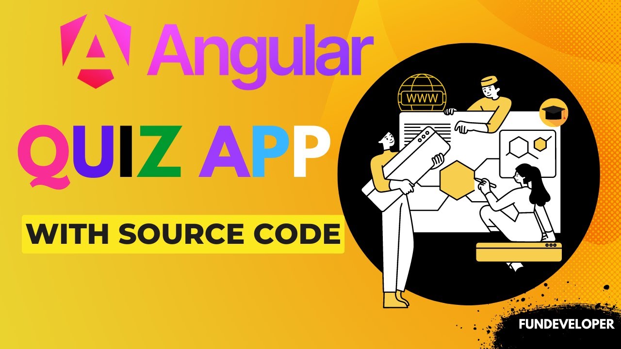 Angular Project from scratch : Quiz App with source code.