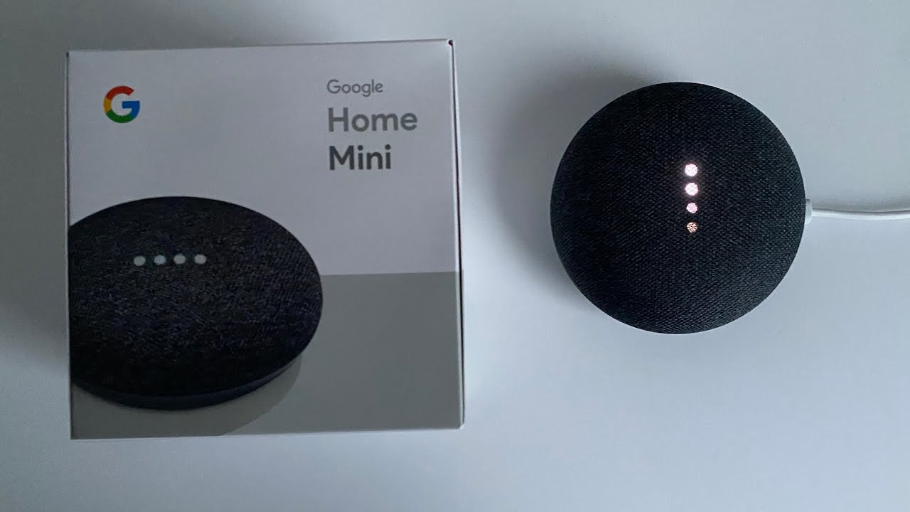Google Home Mini Unboxing [4K] - ASMR