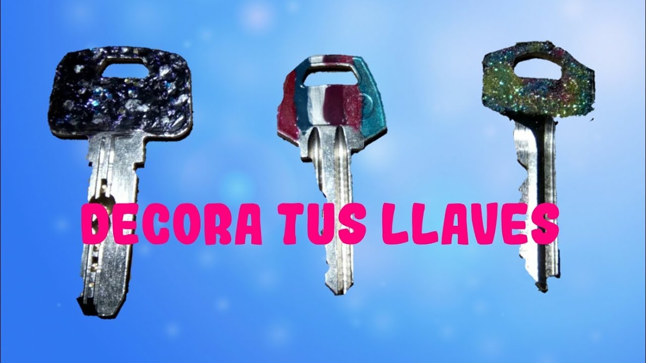 DECORA TUS LLAVES | Mirar descripción