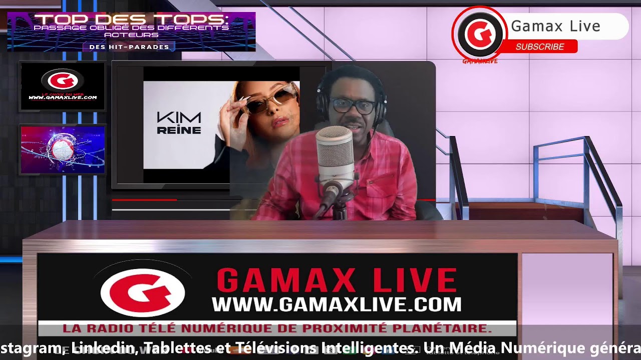 Top des Tops avec JGM Gamax sur Gamax Live https://gamaxlive.com/