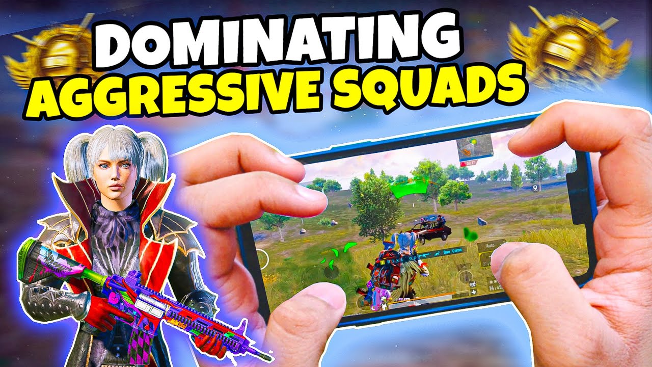 Dominating AGGRESSIVE SQUAD's | 1v4 Clutch Gameplay | Bixi Op Best Clutches | BGMI / PUBG Mobile