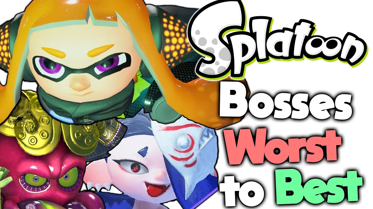 Ranking Every Splatoon Boss