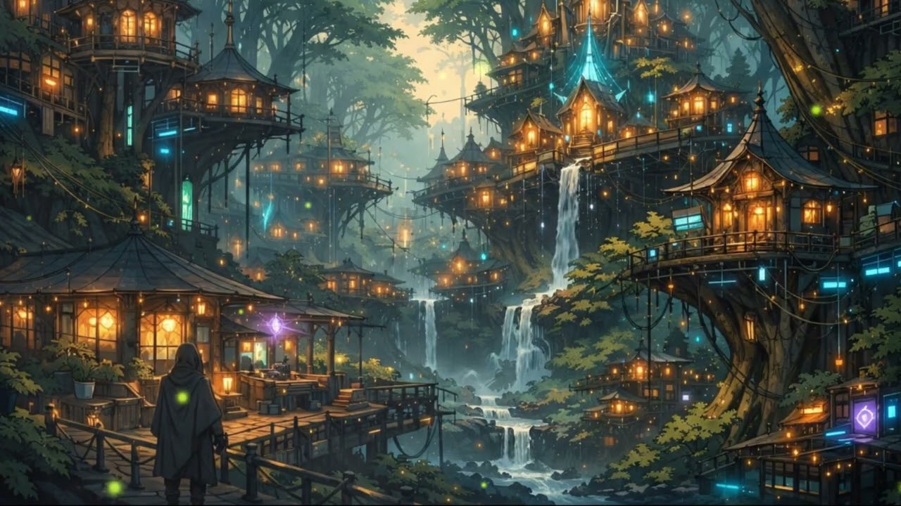 Sylvael — Elven City in the Canopy