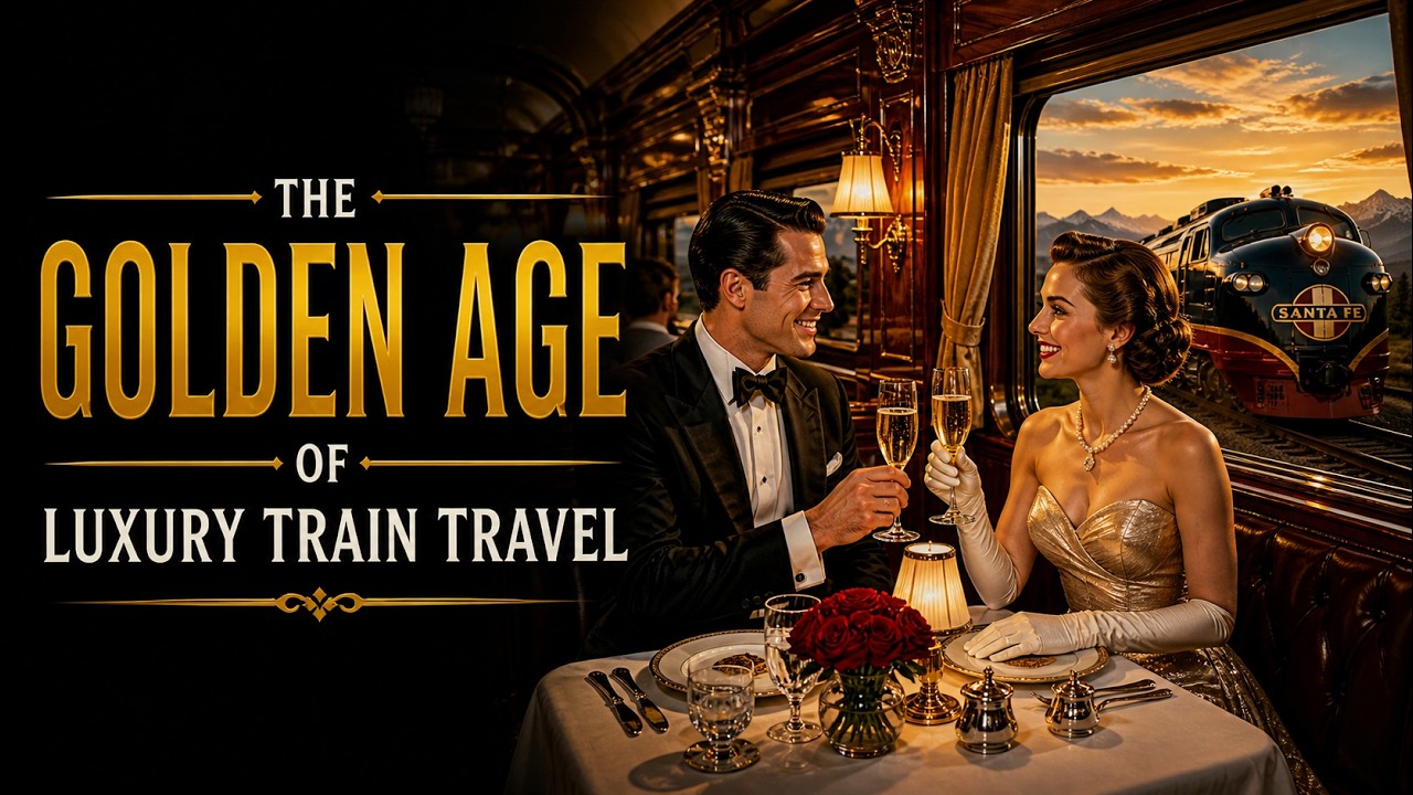 A Fascinating Look at The Golden Age of Rail Travel: The 1950s and '60s!