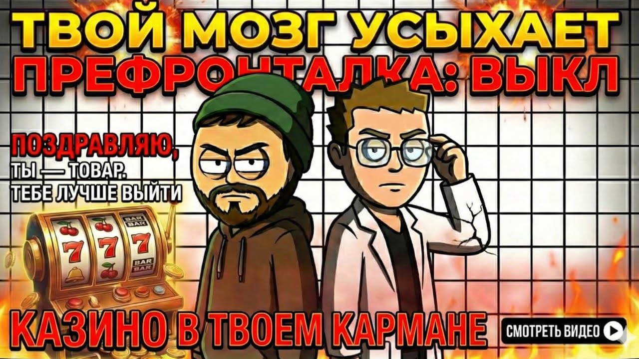 Как выйти из игры, в которой невозможно победить. Нейробиология дофаминовой ловушки.