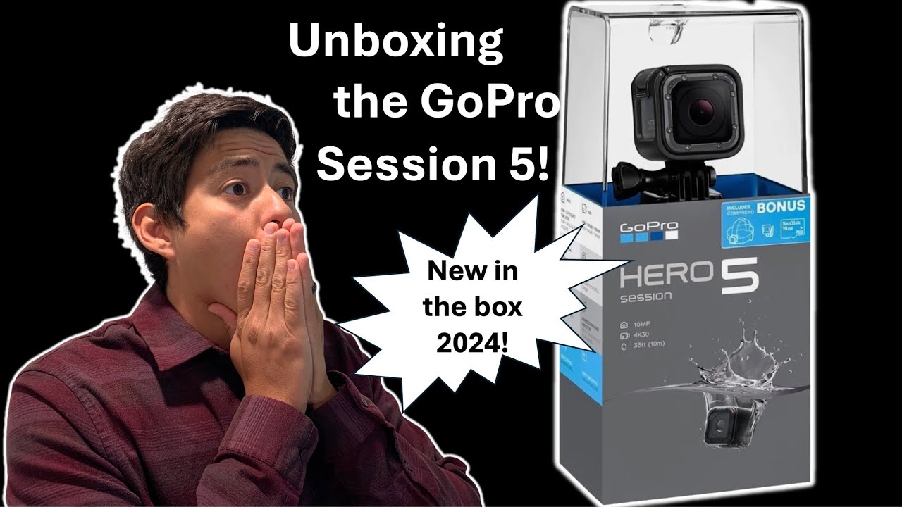 Unboxing the GoPro Session 5 in 2024! Image Stabilization and Field of View Test