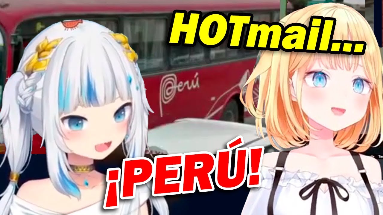 Gura y Ame visitan y descubren una calle de Perú con GeoGuessr 🇵🇪 [Sub Esp]
