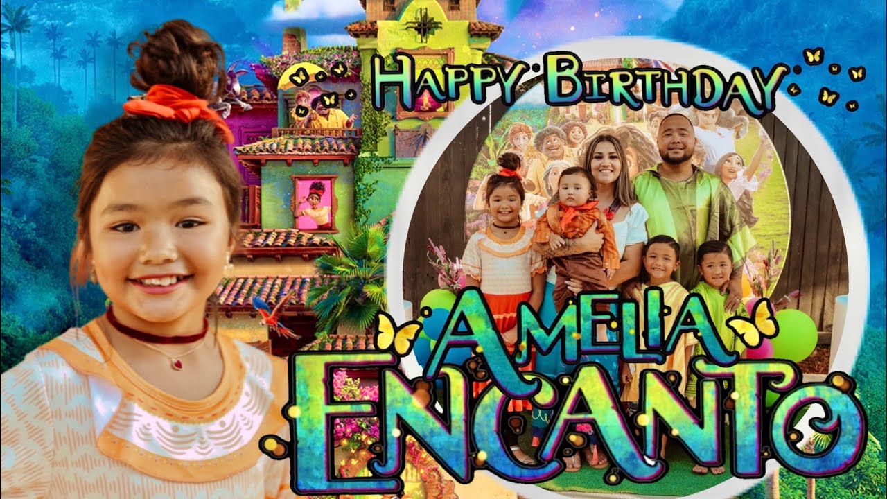 DIY Encanto Birthday Party - Ecanto Theme 10th Birthday Party for AMELIA | Little Hippo Family