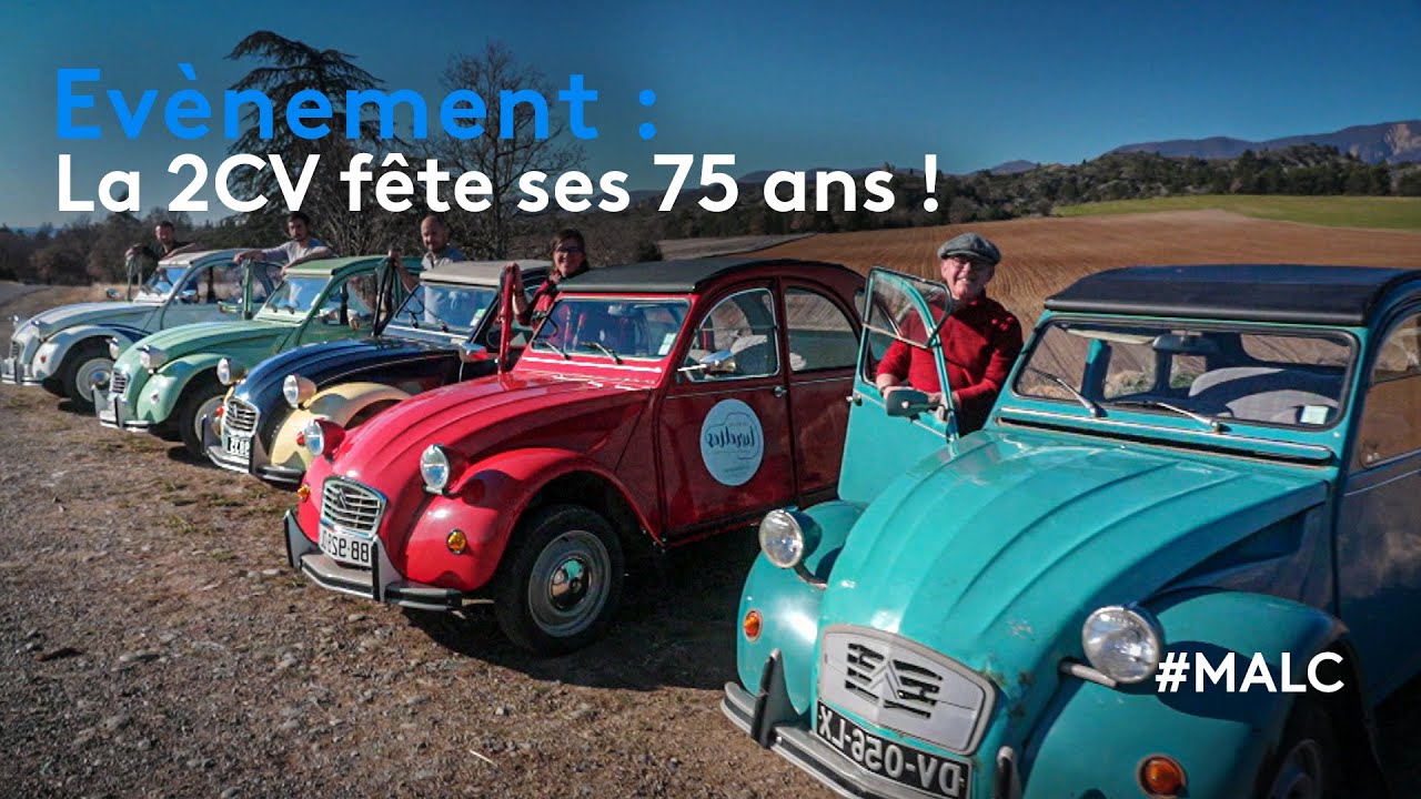 Evénement : la 2CV fête ses 75 ans !