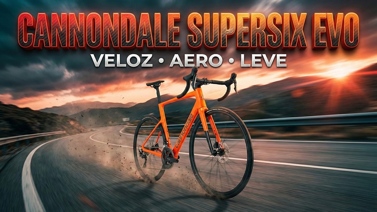 Cannondale SuperSix Evo 4! A queridinha dos campeões! Review Completo