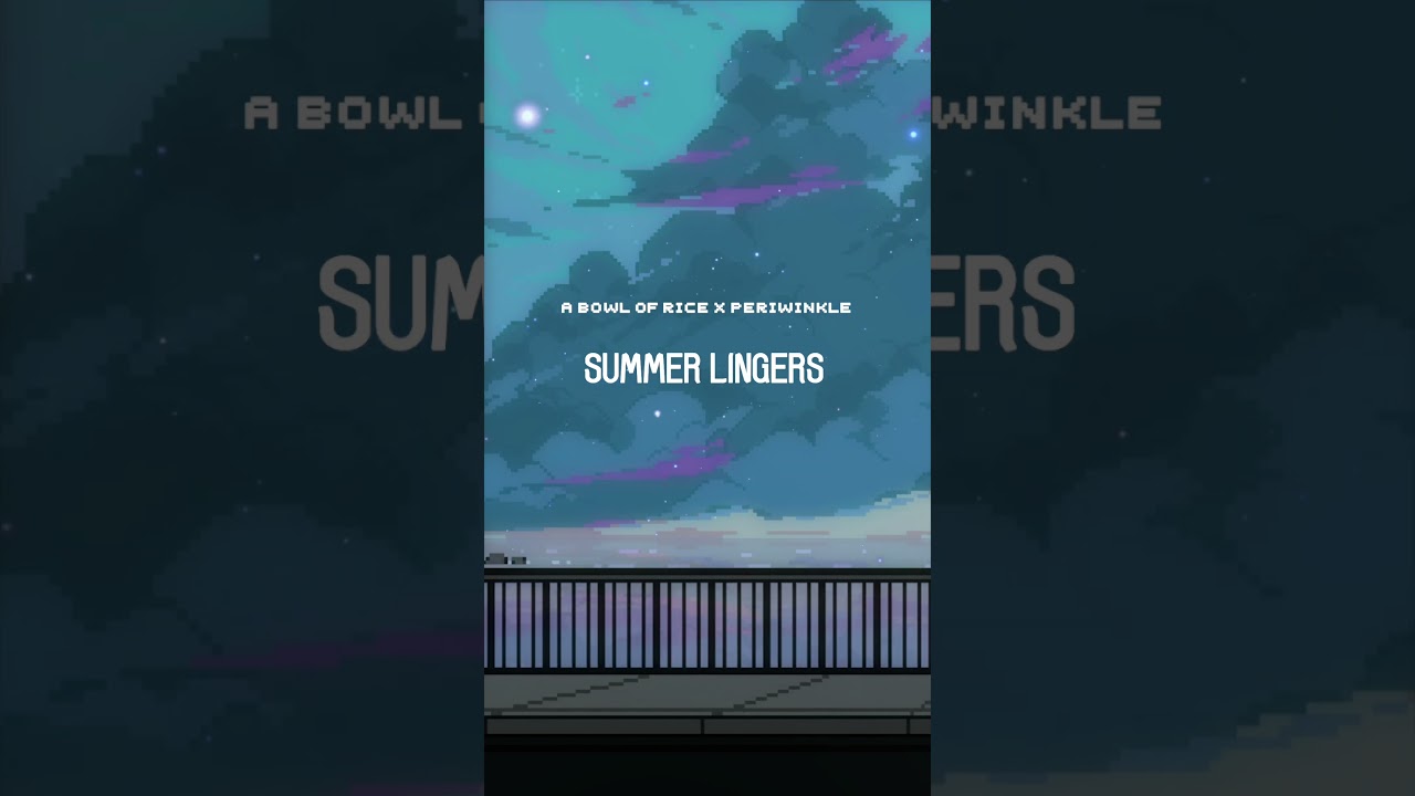 my LOFI debut single 'summer lingers' releases on Oct. 23rd!