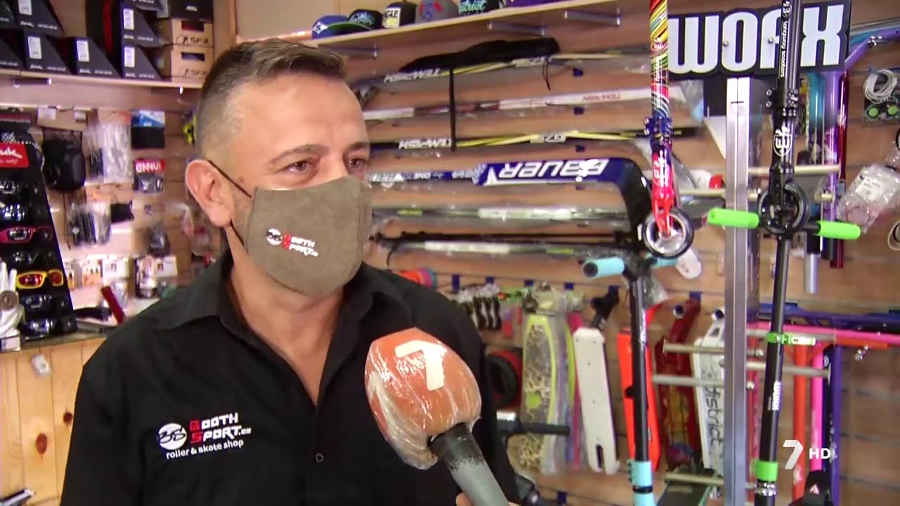 Reportaje Canal 7 Murcia Patinetes Eléctricos