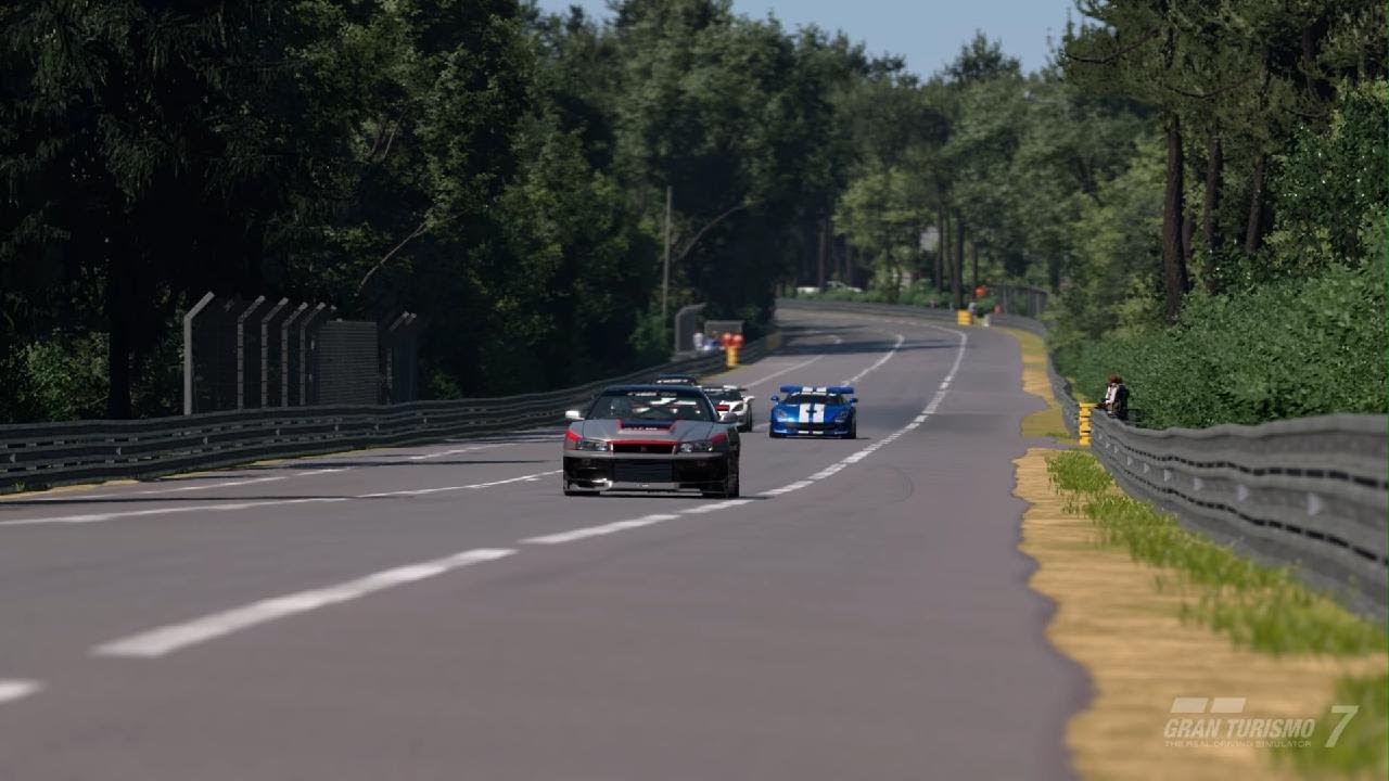 Gran Turismo 7 R34 Z-tune at Du mans