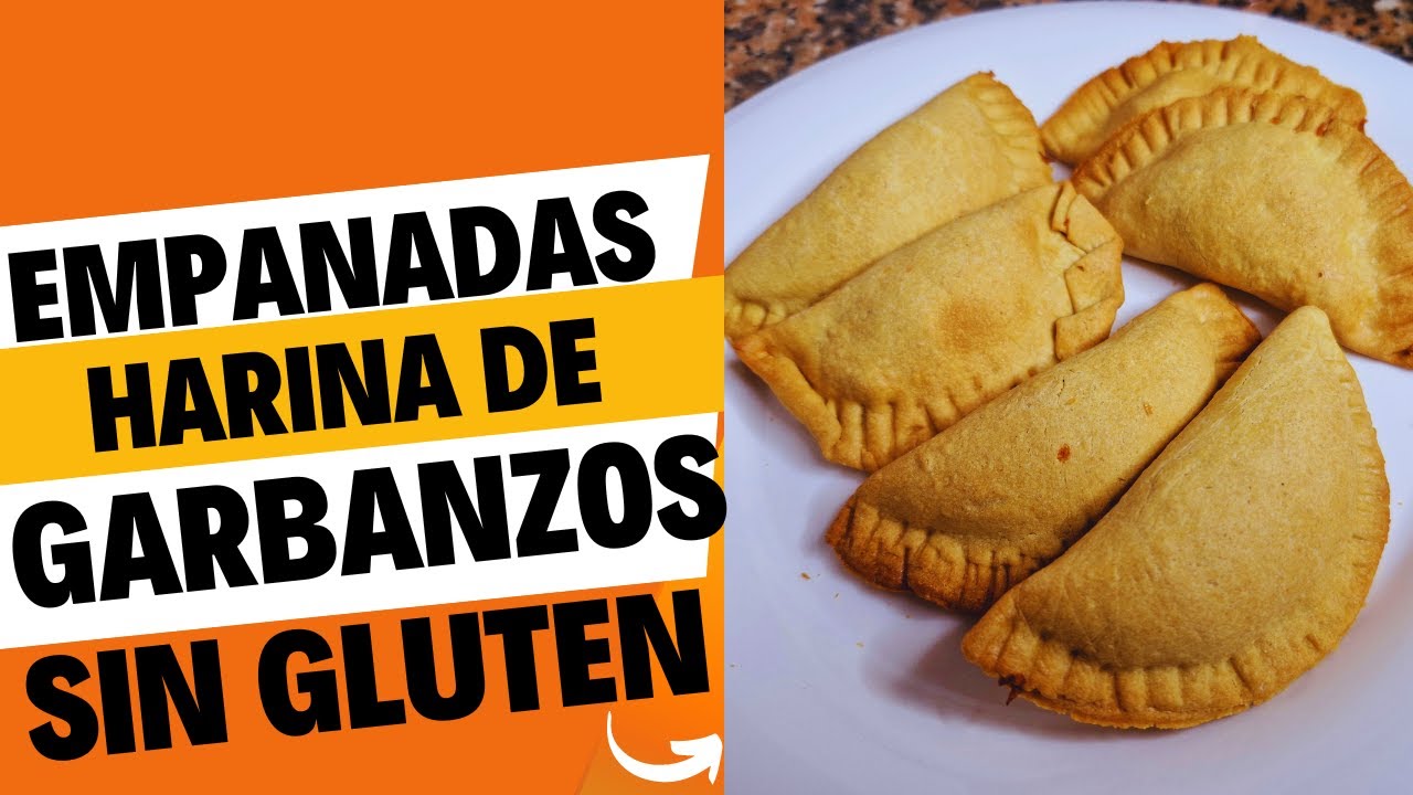 EMPANADAS DE HARINA DE GARBANZOS - FACIL Y SIN GLUTEN