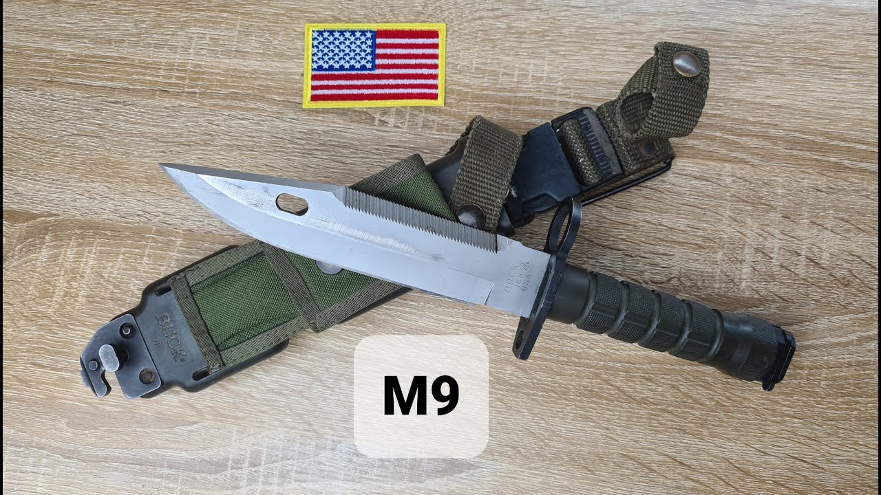 Man I hated this bayonet, the US M9 for the M16